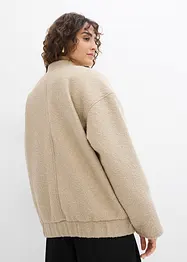 Veste en polaire peluche, bonprix