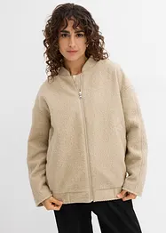 Veste en polaire peluche, bonprix