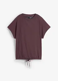 T-shirt avec détail noué à la base, bonprix