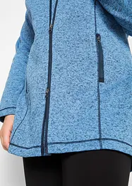 Veste longue polaire, bonprix