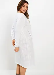 Long-Strickjacke mit Baumwolle, bonprix