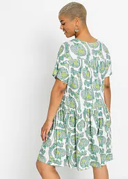 Shirtkleid aus fließendem Viskose-Elasthan-Mix, bonprix