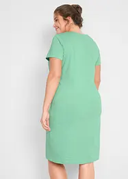 Jerseykleid aus reiner Baumwolle (2er Pack), bonprix