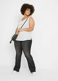 Top avec patte de boutonnage, bonprix