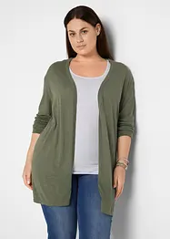 Longstrickjacke, offen, bonprix