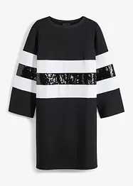 Robe Punto à paillettes, bonprix