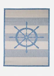 Tapis intérieur et extérieur avec motif gouvernail, bonprix