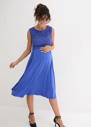 Umstandskleid mit Spitze aus Jersey, bonprix