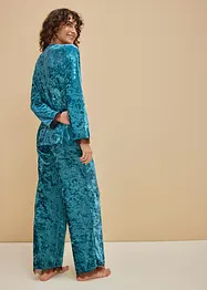 Ensemble d'intérieur en velours brillant, bonprix
