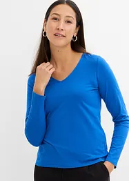 Langarmshirt mit reiner Bio-Baumwolle, bonprix