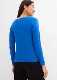Langarmshirt mit reiner Bio-Baumwolle, bonprix