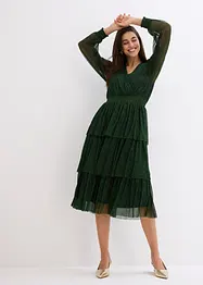 Shirtkleid mit Lurex, bonprix