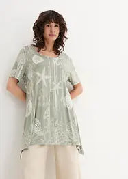 Longshirt aus softem Viskose-Mix, bonprix