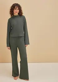 Ensemble d'intérieur oversize en tissu côtelé doux, bonprix