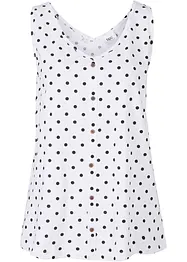 Top boutonné, bonprix