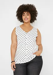 Top boutonné, bonprix