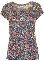 Baumwoll Shirt, bedruckt, Kurzarm, bonprix