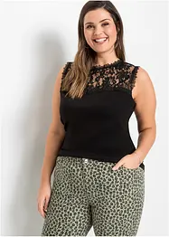 Top en viscose mélangée, bonprix