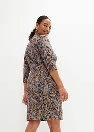 Robe en jersey à imprimé paisley, bonprix