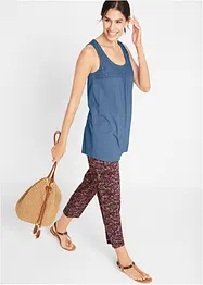 Baumwoll Longtop mit Spitze, bonprix