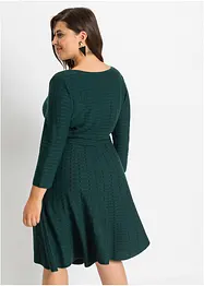 Robe fluide en maille, bonprix