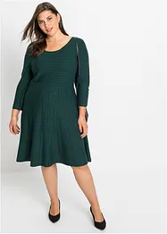 Robe fluide en maille, bonprix