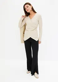 Kurze Velourlederimitat-Jacke, bonprix