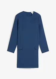 Minikleid mit Schulterpolstern aus Viskose-Mix, bonprix