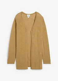 Strickjacke aus reiner Baumwoll-Slub Qualität, bonprix