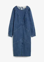 Robe midi en jean, bonprix