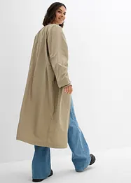 Manteau léger avec col en bord-côtes, bonprix