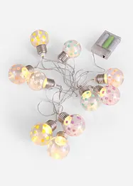 LED-Lichterkette mit Kugeln, bonprix