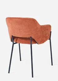 Fauteuil à piètement en métal, bonprix