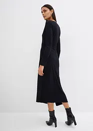 Asymmetrisches Jerseykleid aus Viskose-Mix, bonprix