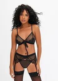 Soutien-gorge, string, porte-jarretelles (ens. 3 pces.), VENUS