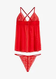 Babydoll und String (2-tlg.Set), bonprix