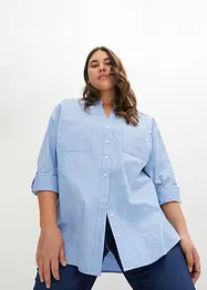 Longbluse mit Krempel-Ärmel, bonprix