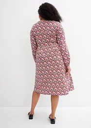 Robe en jersey de coton, longueur midi, bonprix