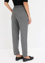 Pantalon taille extensible avec passepoil, bonprix