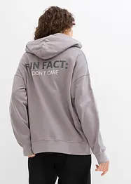 Sweat à capuche 100% coton, bonprix