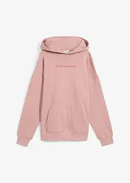 Sweat à capuche 100% coton, bonprix