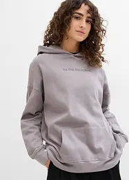 Sweat à capuche 100% coton, bonprix