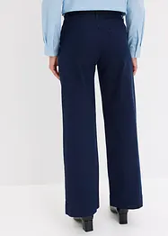 Pantalon twill avec passepoil, bonprix