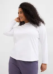T-shirt manches longues en jersey lourd interlock, bonprix