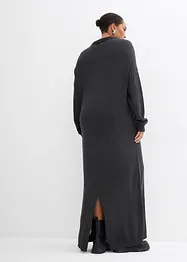 Robe en maille à col polo, bonprix