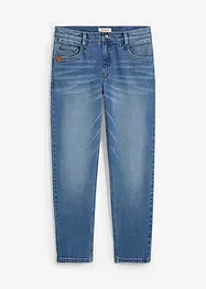 Jean extensible loose, en denim épais, coupe fuselée, bonprix