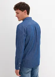 Chemise en jean 100% coton, manches longues, bonprix