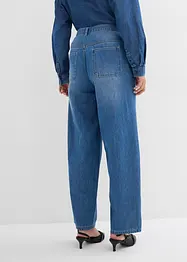 Balloon-Jeans Mid Waist mit Knöpfen, Super Soft, bonprix