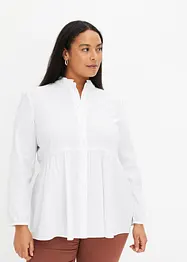 Longbluse mit Raffung, bonprix