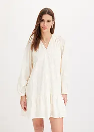 Kleid mit Blumen-Applikation, bonprix